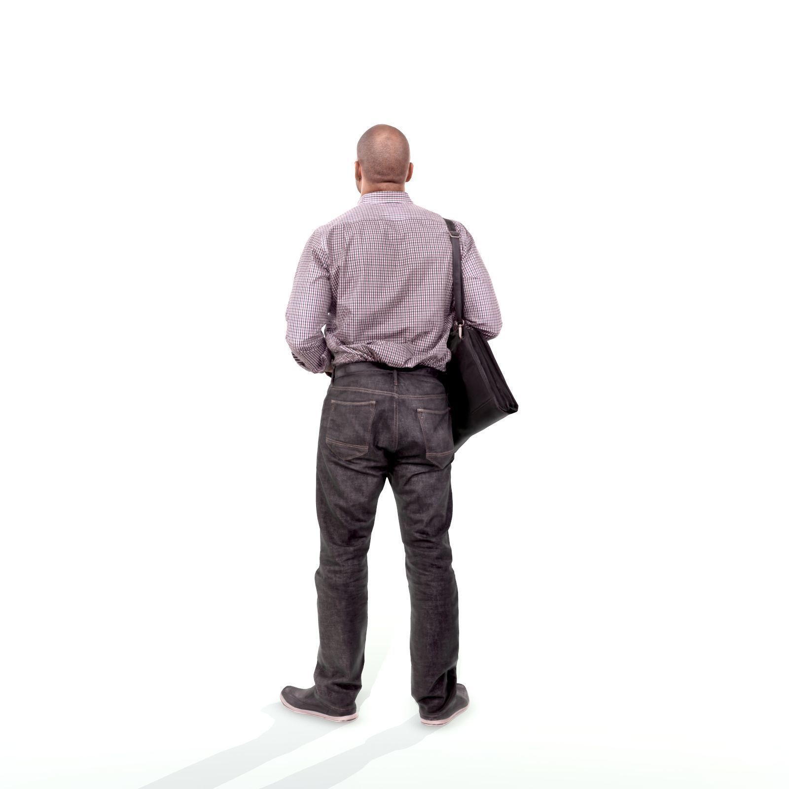 Man Standing Looking Upwards CMan0215-HD2-O01P02-S 3D model_22