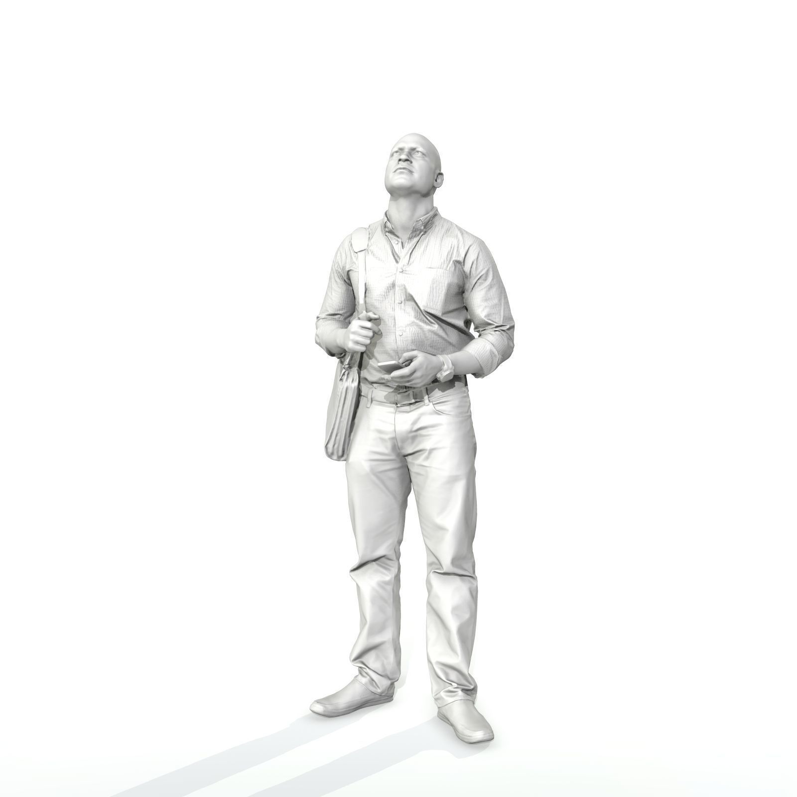 Man Standing Looking Upwards CMan0215-HD2-O01P02-S 3D model_37