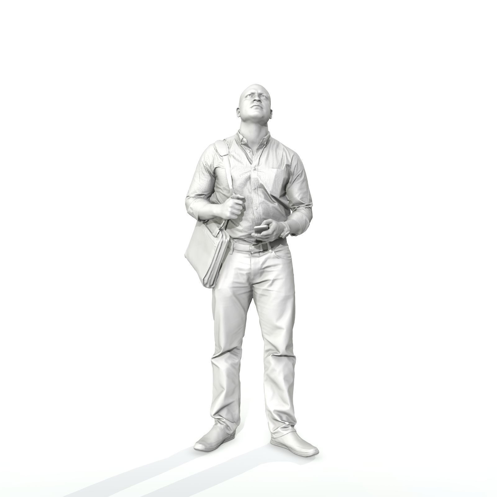 Man Standing Looking Upwards CMan0215-HD2-O01P02-S 3D model_39