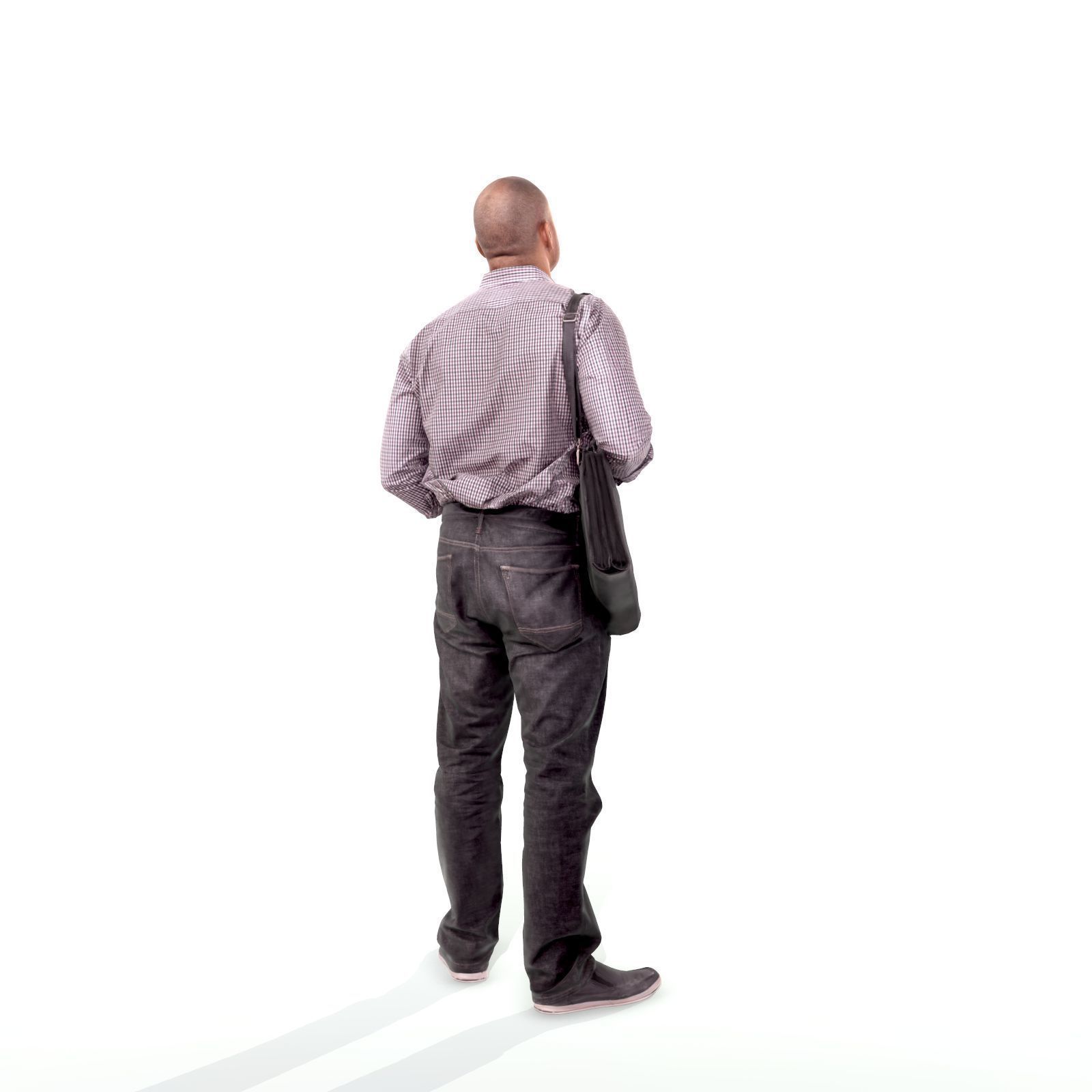 Man Standing Looking Upwards CMan0215-HD2-O01P02-S 3D model_18