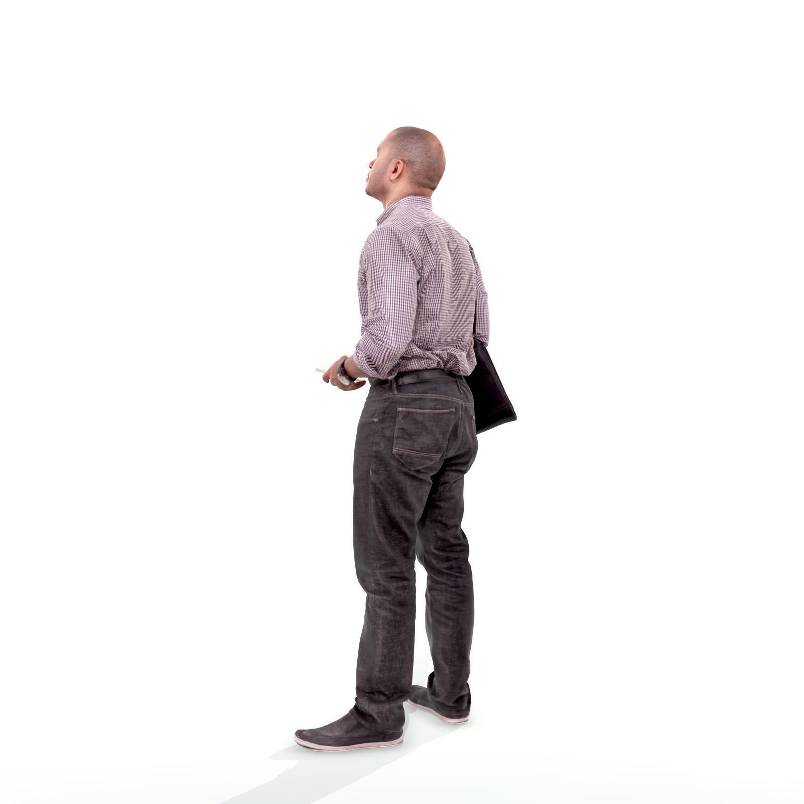 Man Standing Looking Upwards CMan0215-HD2-O01P02-S 3D model_27