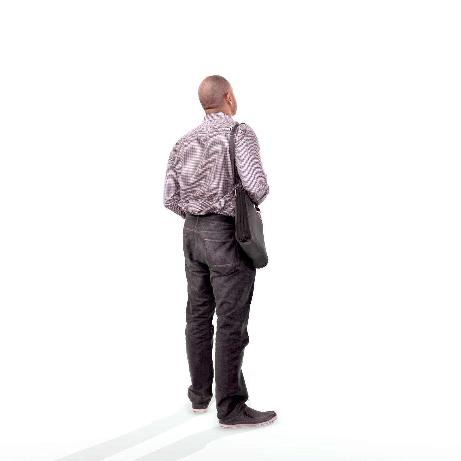 Man Standing Looking Upwards CMan0215-HD2-O01P02-S 3D model_17
