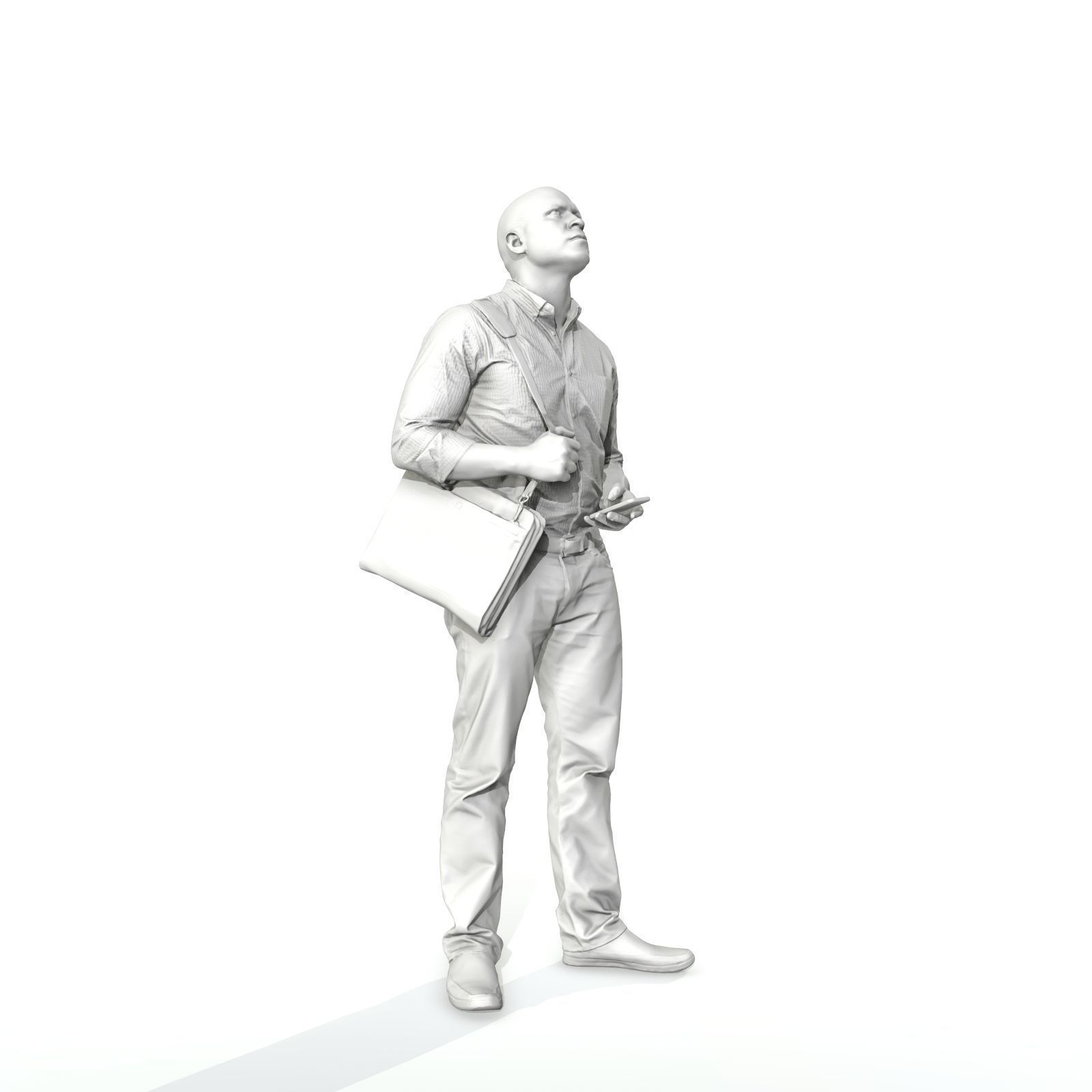 Man Standing Looking Upwards CMan0215-HD2-O01P02-S 3D model_43