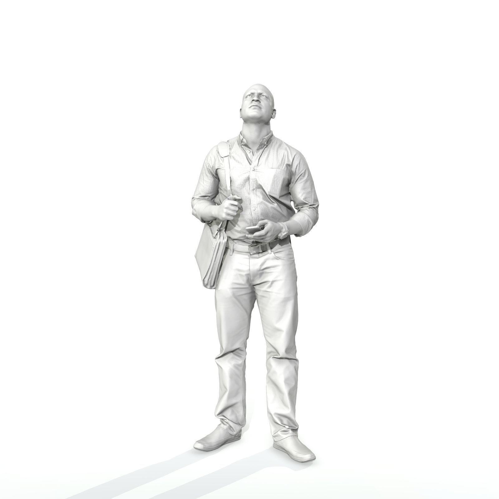Man Standing Looking Upwards CMan0215-HD2-O01P02-S 3D model_38
