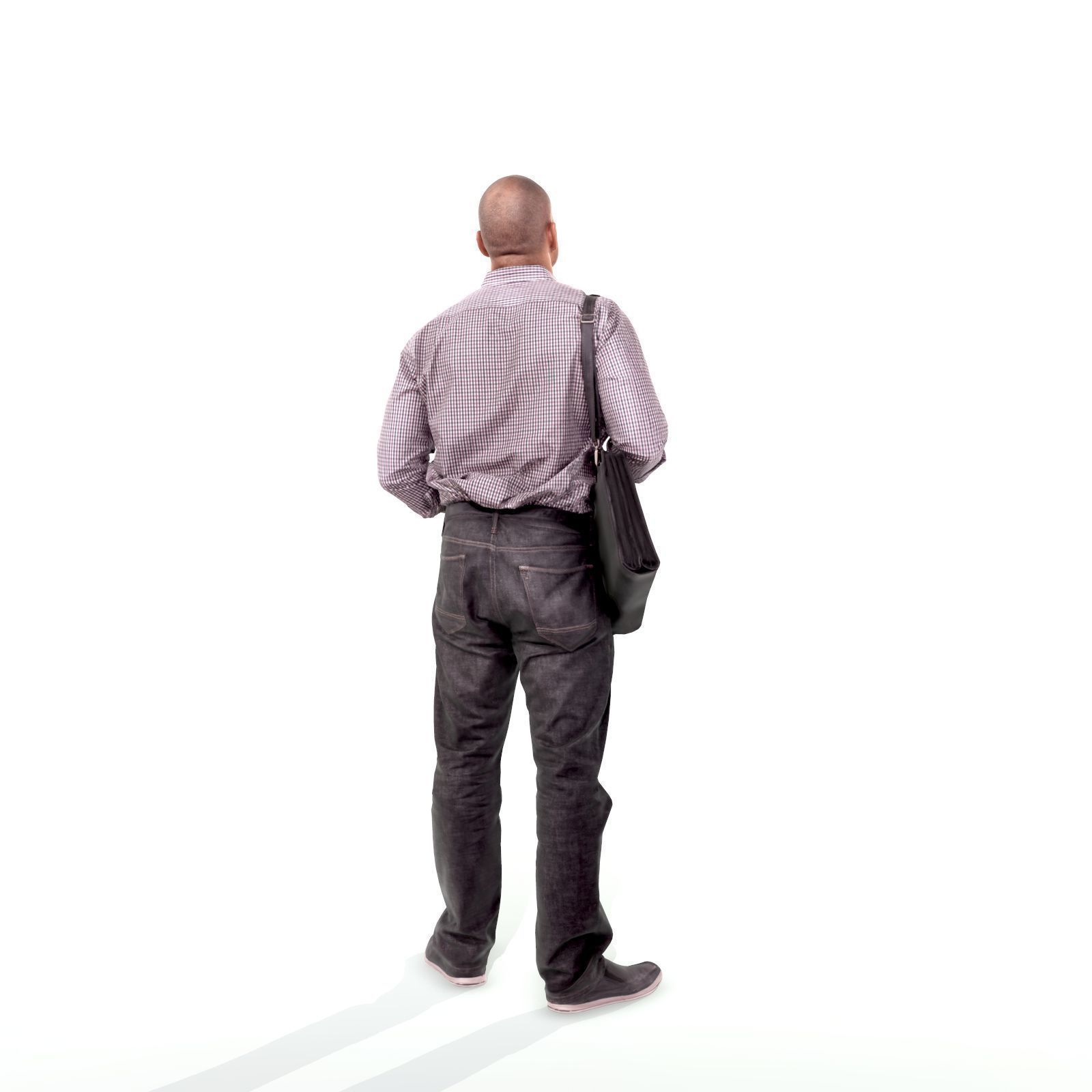 Man Standing Looking Upwards CMan0215-HD2-O01P02-S 3D model_19