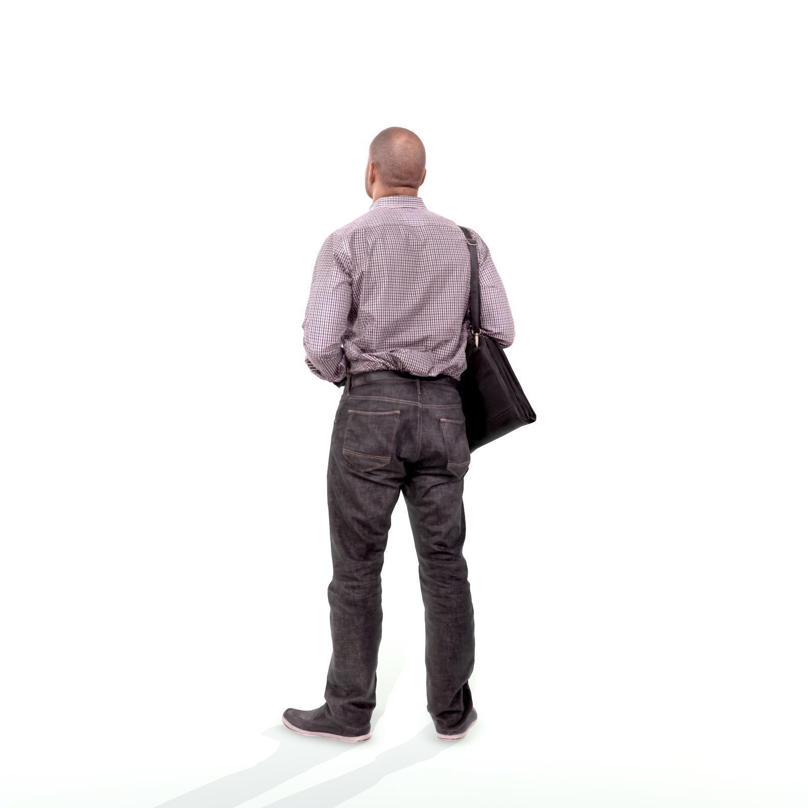 Man Standing Looking Upwards CMan0215-HD2-O01P02-S 3D model_23