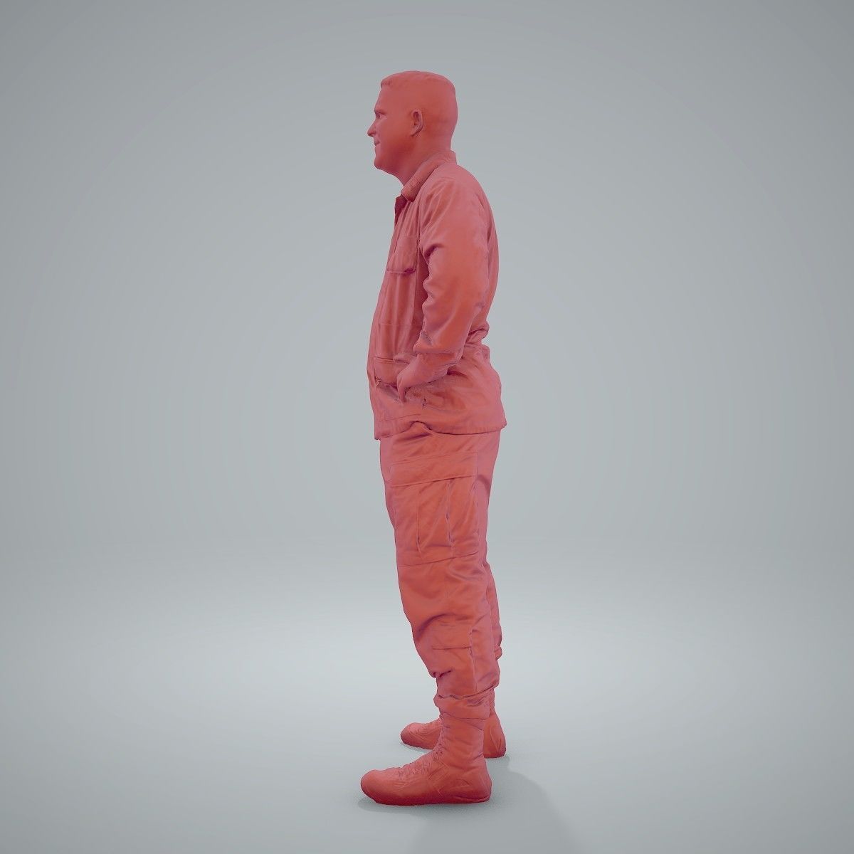 Smiling Standing Wearing Army Clothing CMan0211-HD2-O01P01-S 3D model_46