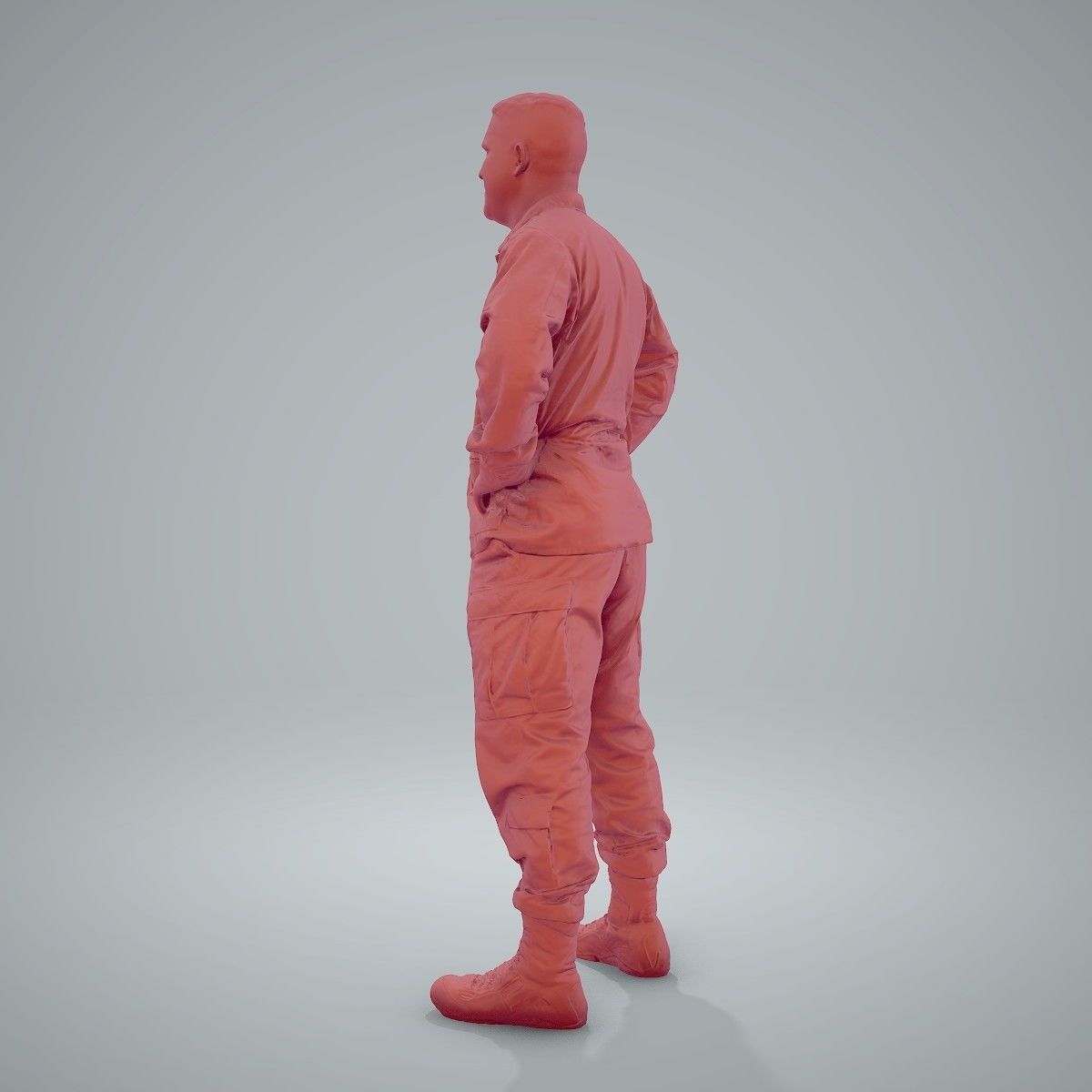 Smiling Standing Wearing Army Clothing CMan0211-HD2-O01P01-S 3D model_48