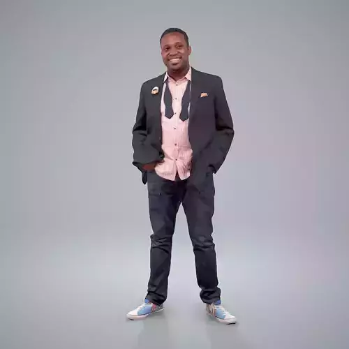 Smiling Man with Suit CMan0209-HD2-O01P01-S