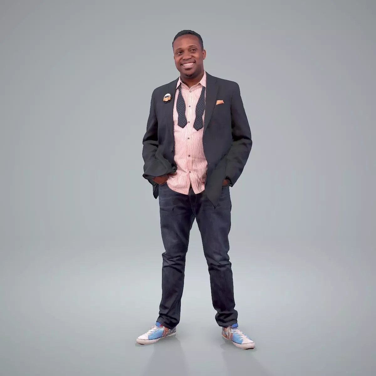 Smiling Man with Suit CMan0209-HD2-O01P01-S 3D model_0