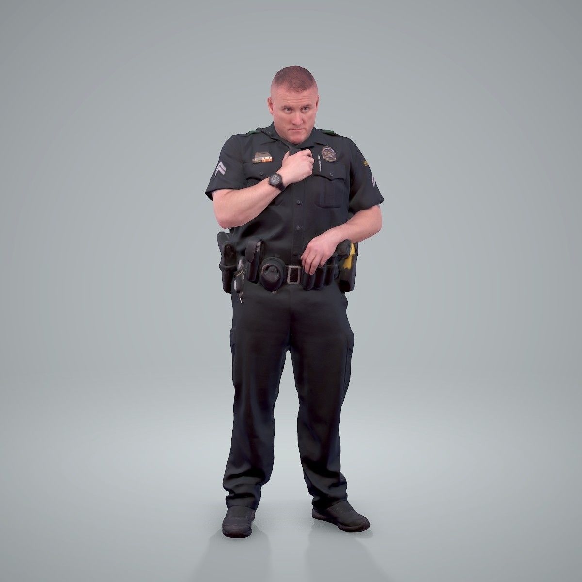 Policeman Talking to Ration CMan0208-HD2-O01P01-S