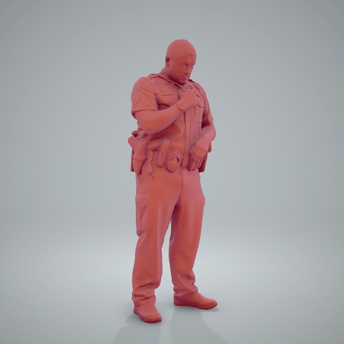 Policeman Talking to Ration CMan0208-HD2-O01P01-S 3D model_68