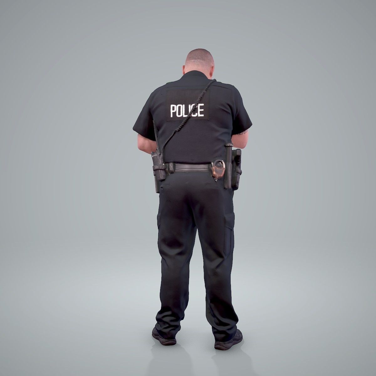 Policeman Talking to Ration CMan0208-HD2-O01P01-S 3D model_20