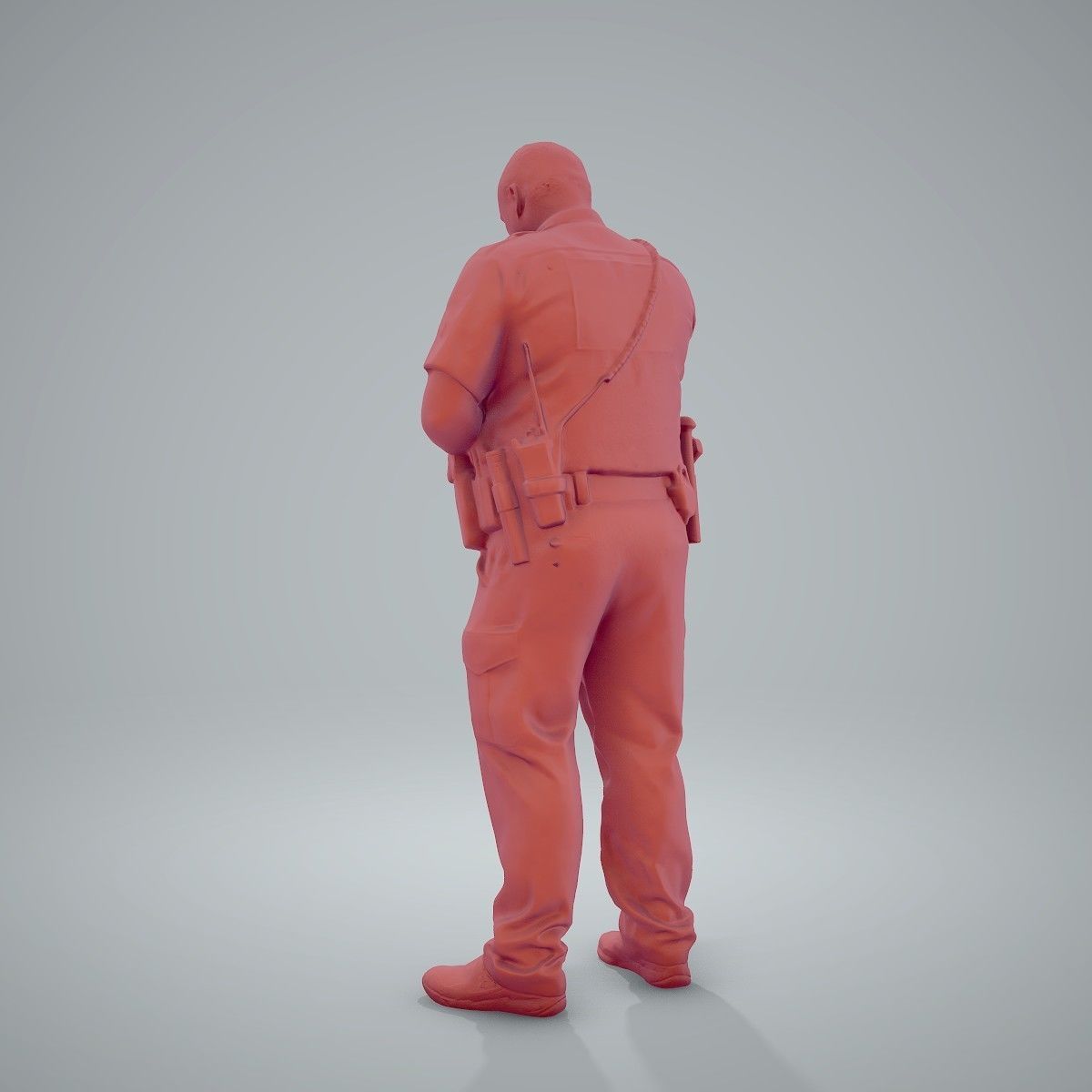 Policeman Talking to Ration CMan0208-HD2-O01P01-S 3D model_50
