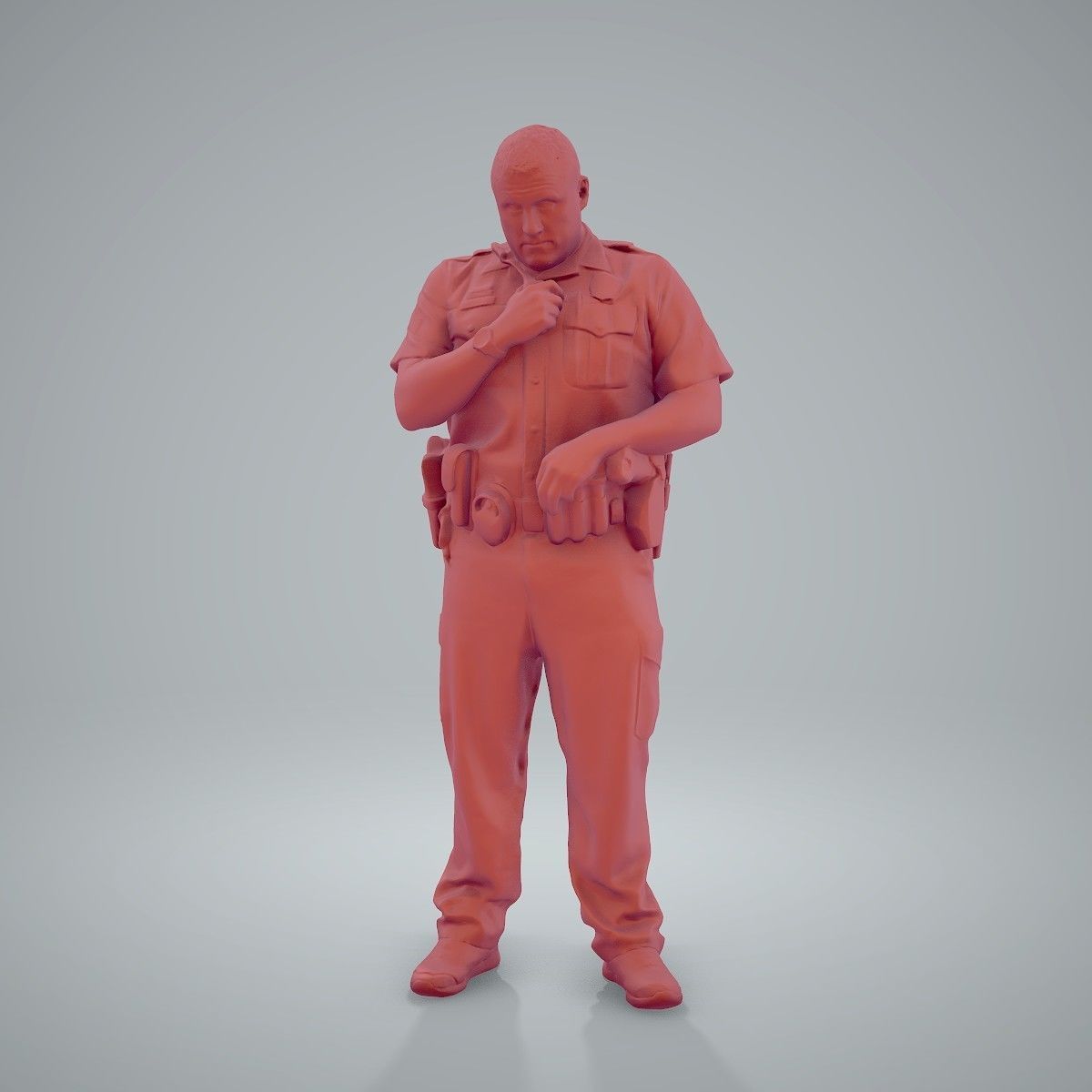 Policeman Talking to Ration CMan0208-HD2-O01P01-S 3D model_37