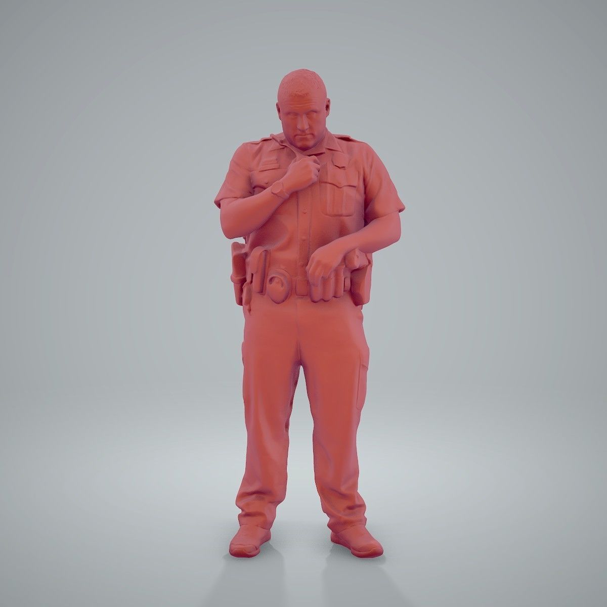 Policeman Talking to Ration CMan0208-HD2-O01P01-S 3D model_36