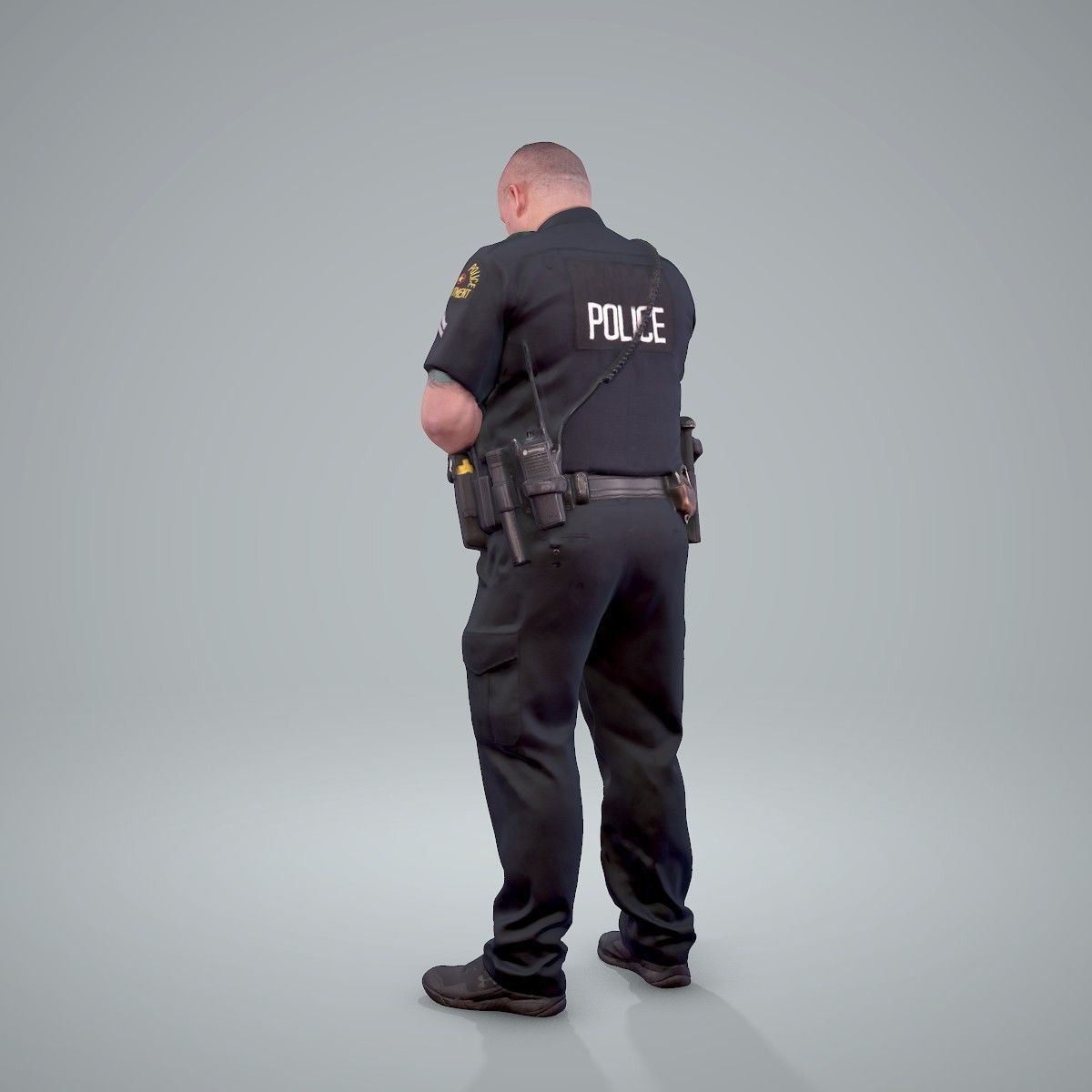 Policeman Talking to Ration CMan0208-HD2-O01P01-S 3D model_15