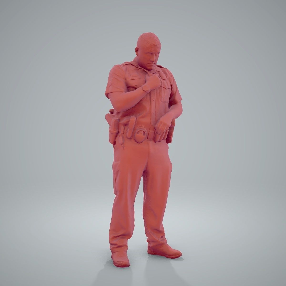 Policeman Talking to Ration CMan0208-HD2-O01P01-S 3D model_69