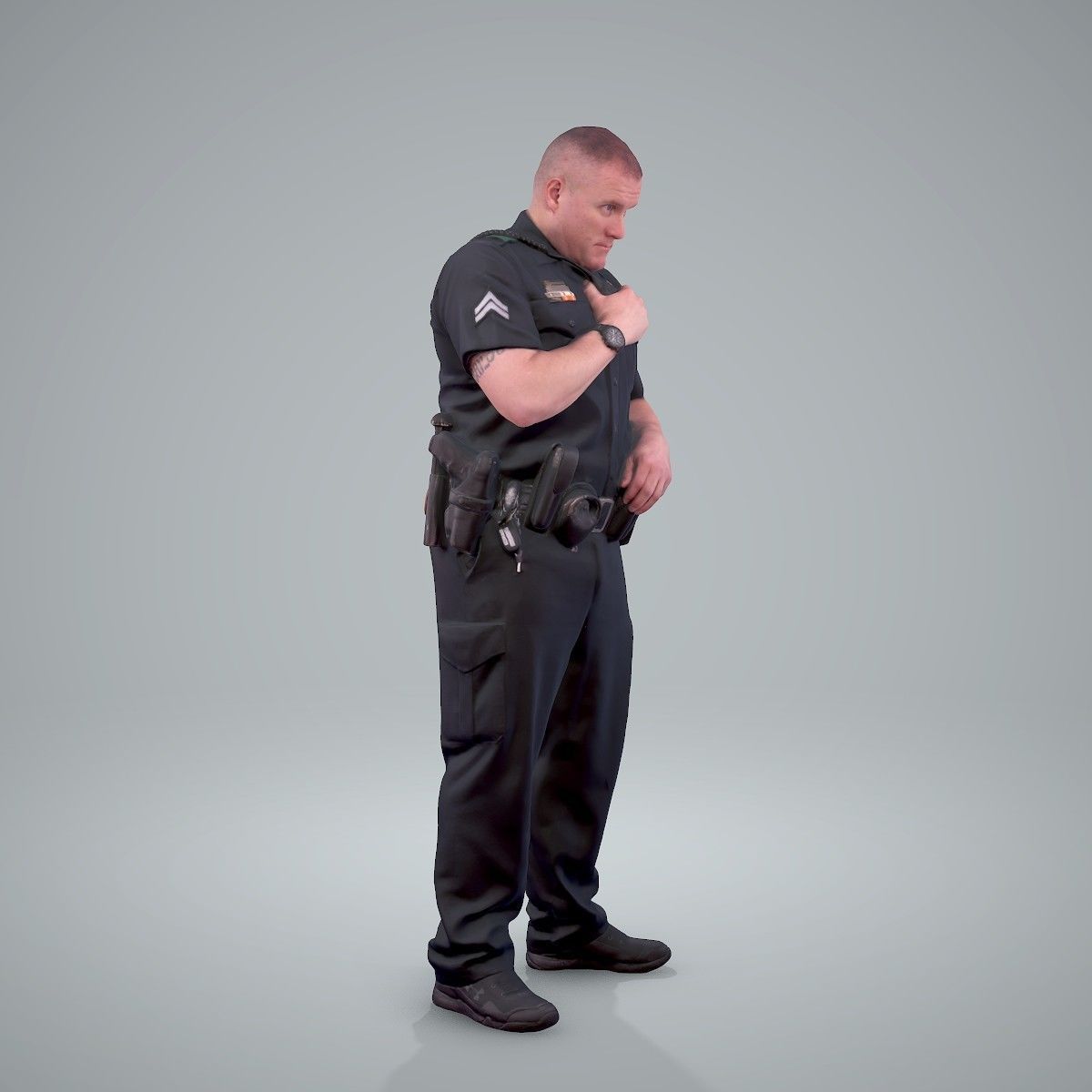 Policeman Talking to Ration CMan0208-HD2-O01P01-S 3D model_31