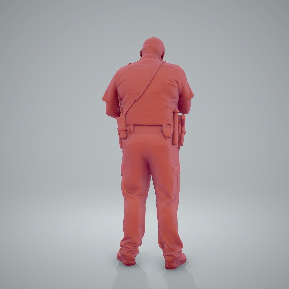 Policeman Talking to Ration CMan0208-HD2-O01P01-S 3D model_55