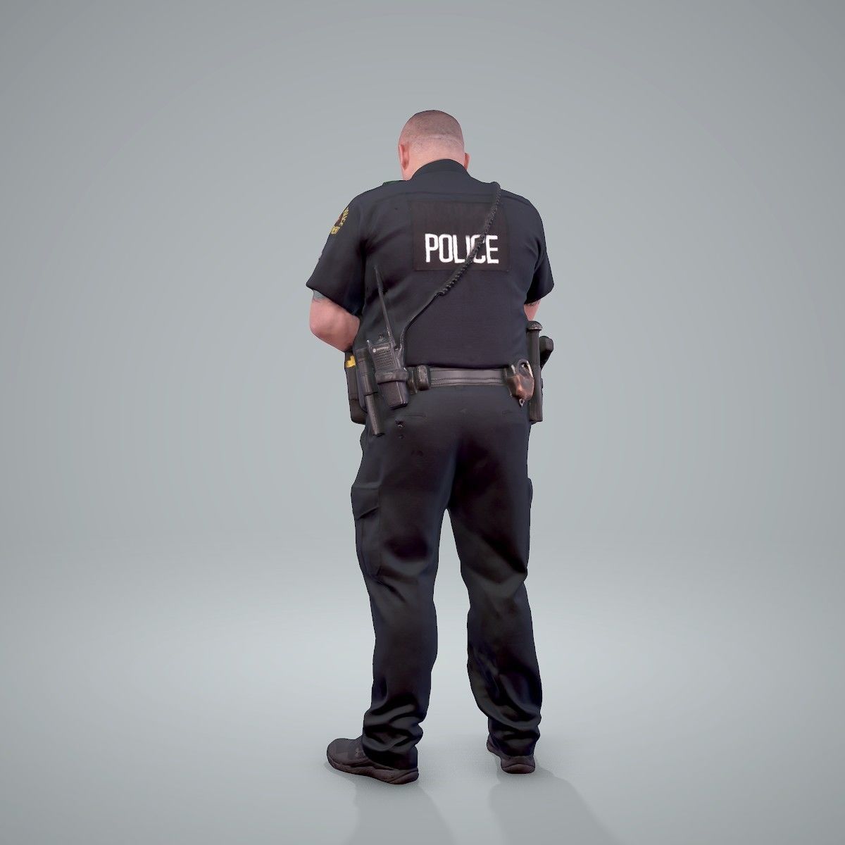 Policeman Talking to Ration CMan0208-HD2-O01P01-S 3D model_17