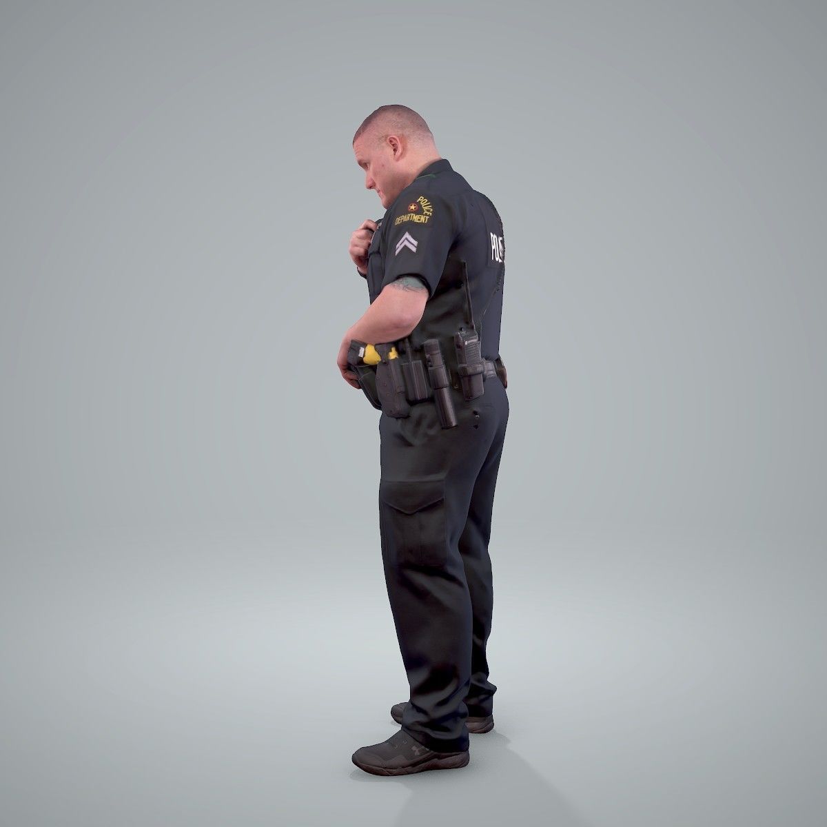 Policeman Talking to Ration CMan0208-HD2-O01P01-S 3D model_11