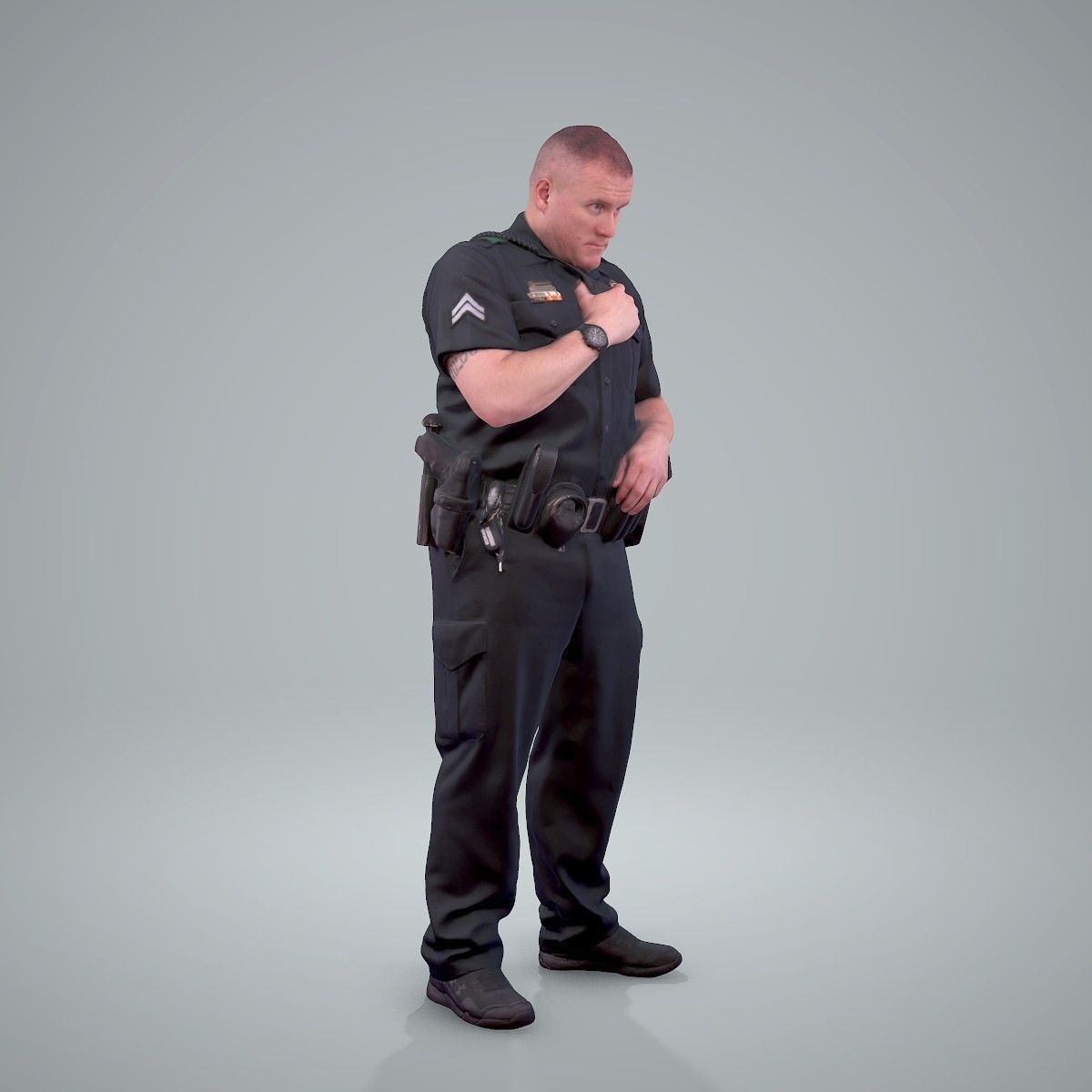Policeman Talking to Ration CMan0208-HD2-O01P01-S 3D model_32