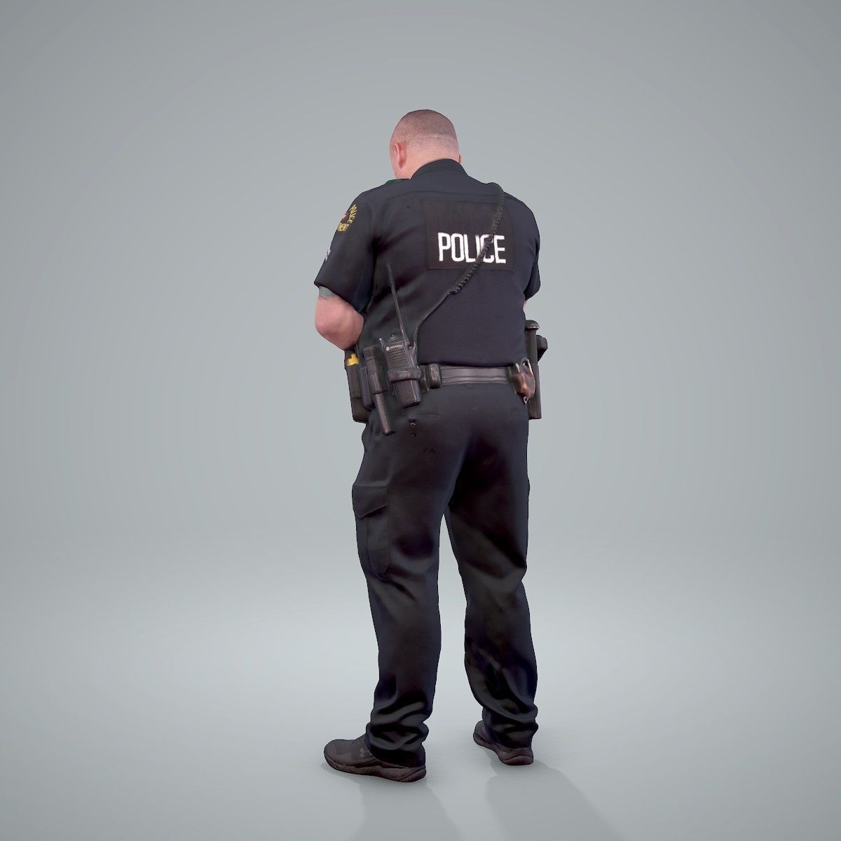 Policeman Talking to Ration CMan0208-HD2-O01P01-S 3D model_16