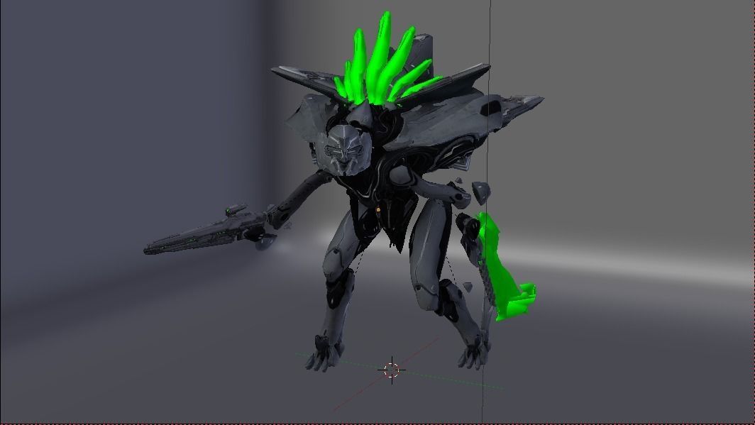 halo 4 models  Ranger and Light rifle 3D model_1