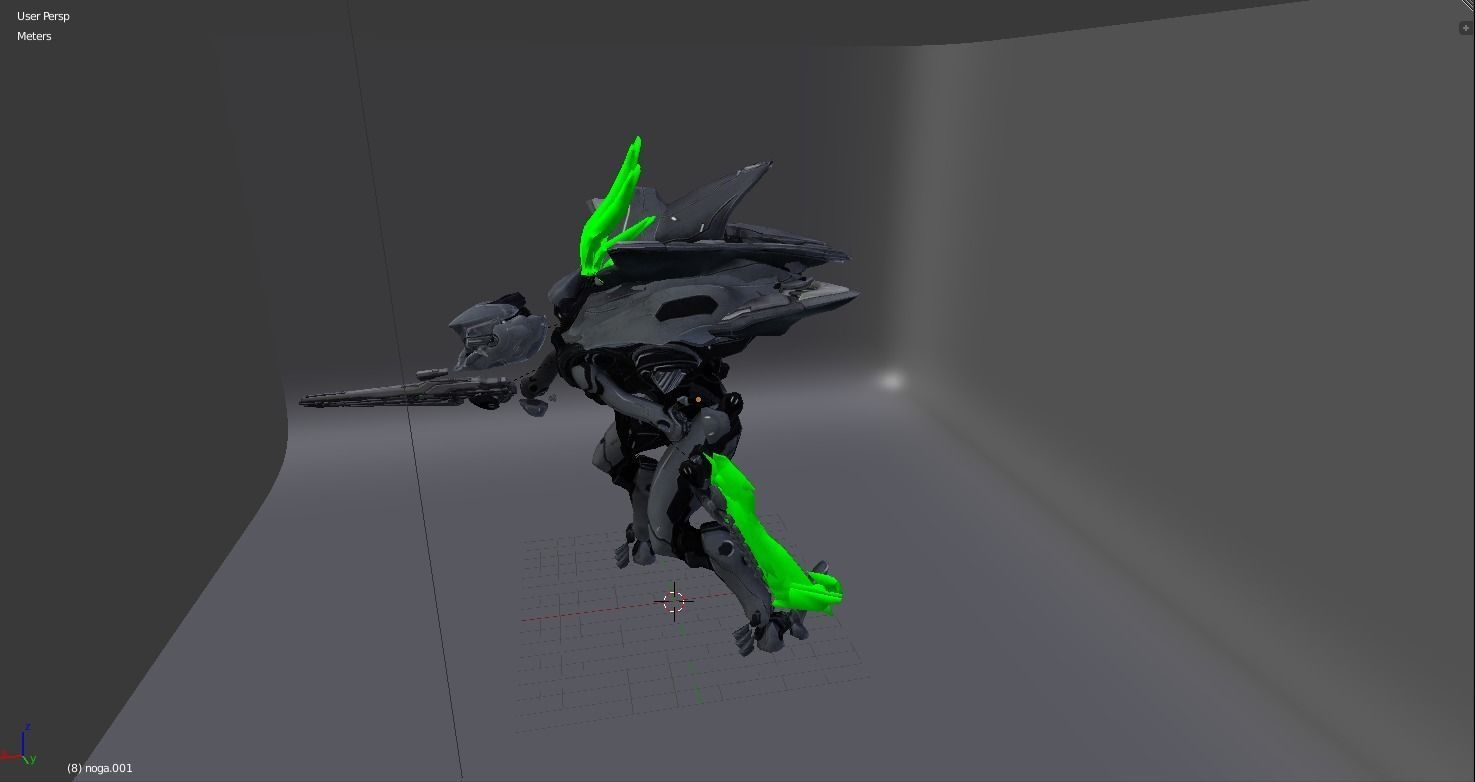 halo 4 models  Ranger and Light rifle 3D model_2