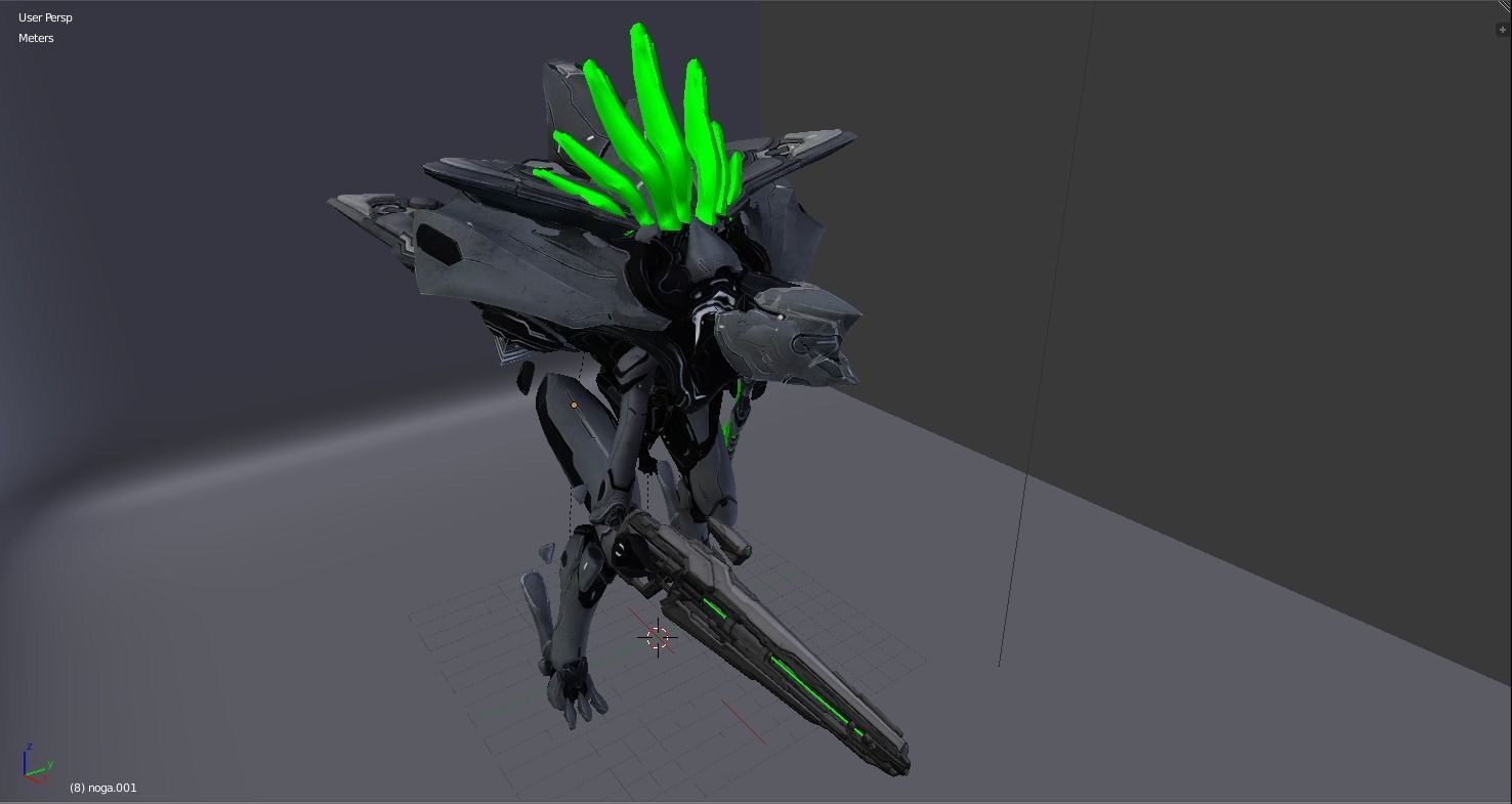 halo 4 models  Ranger and Light rifle 3D model_4