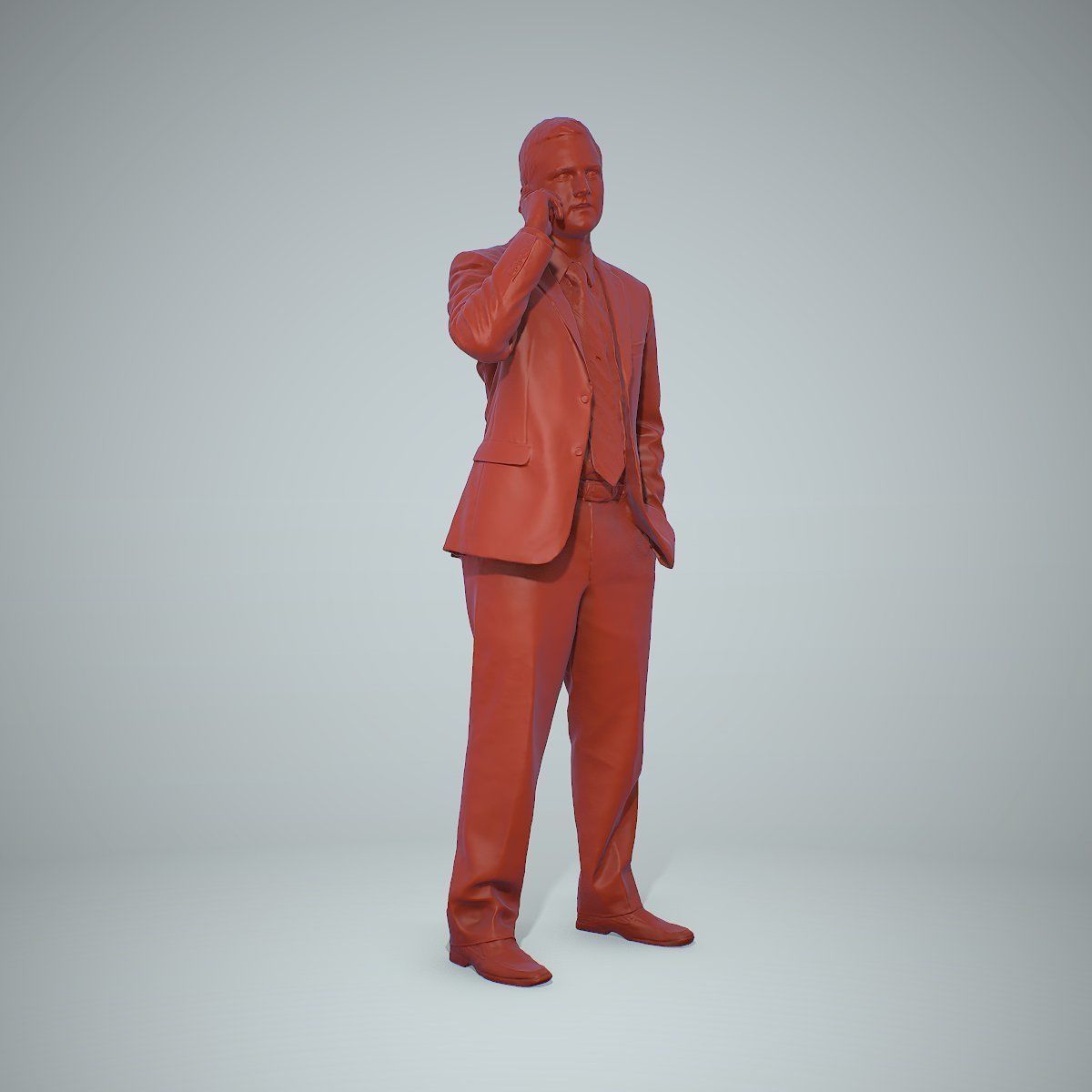 Business Man Talking with Phone BMan0205-HD2-O01P01-S 3D model_69