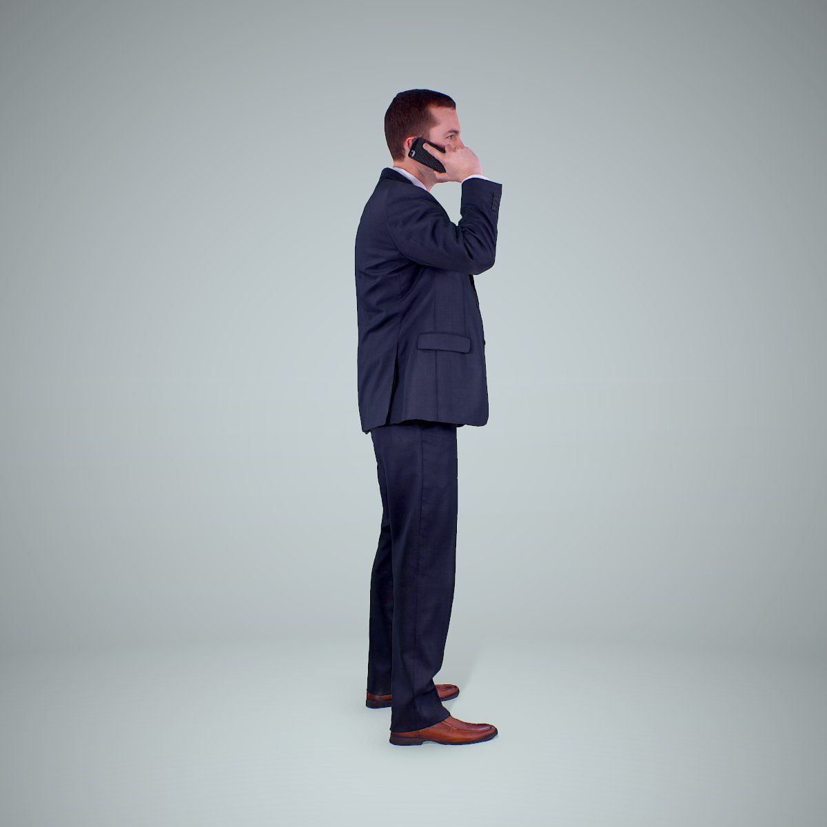 Business Man Talking with Phone BMan0205-HD2-O01P01-S 3D model_28