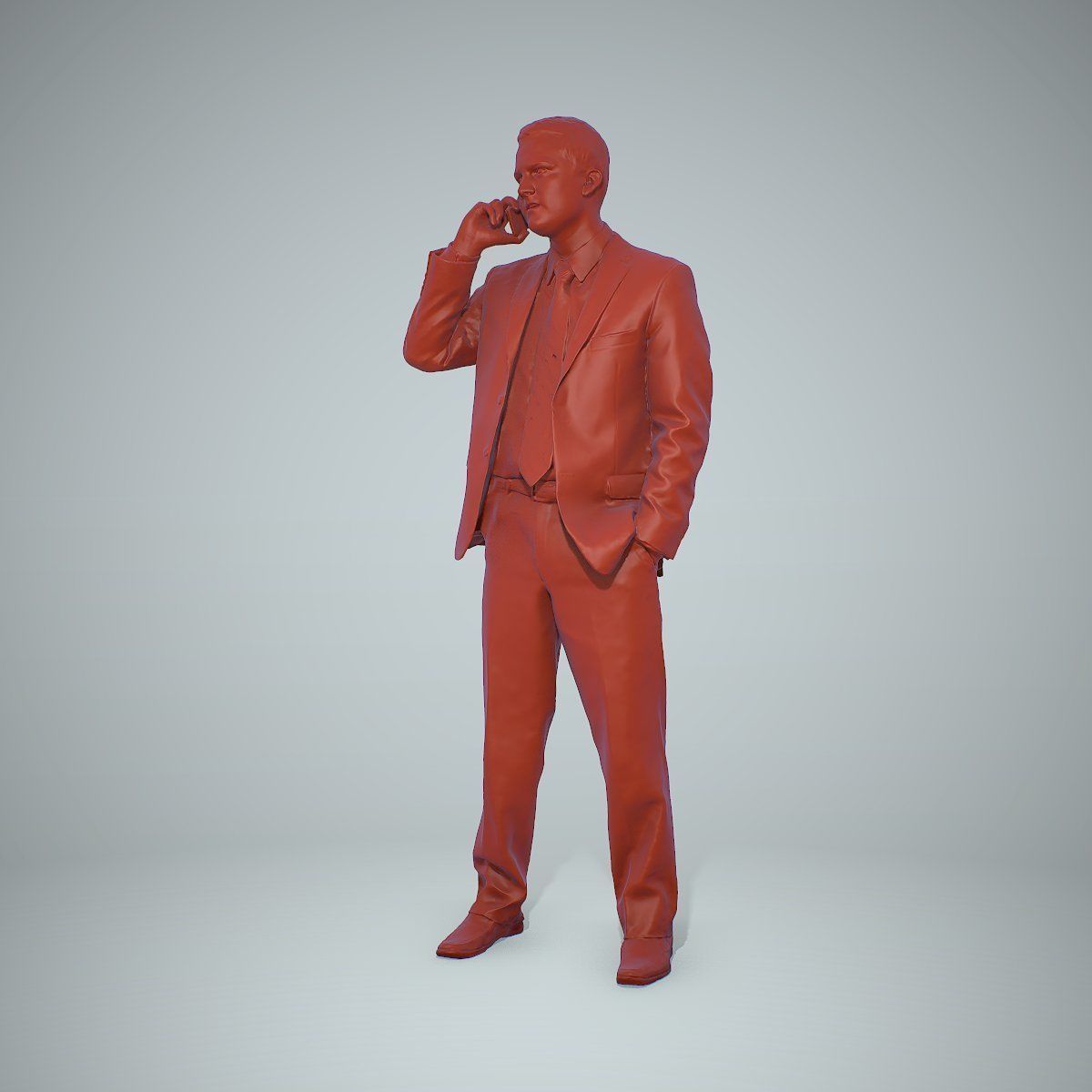 Business Man Talking with Phone BMan0205-HD2-O01P01-S 3D model_40