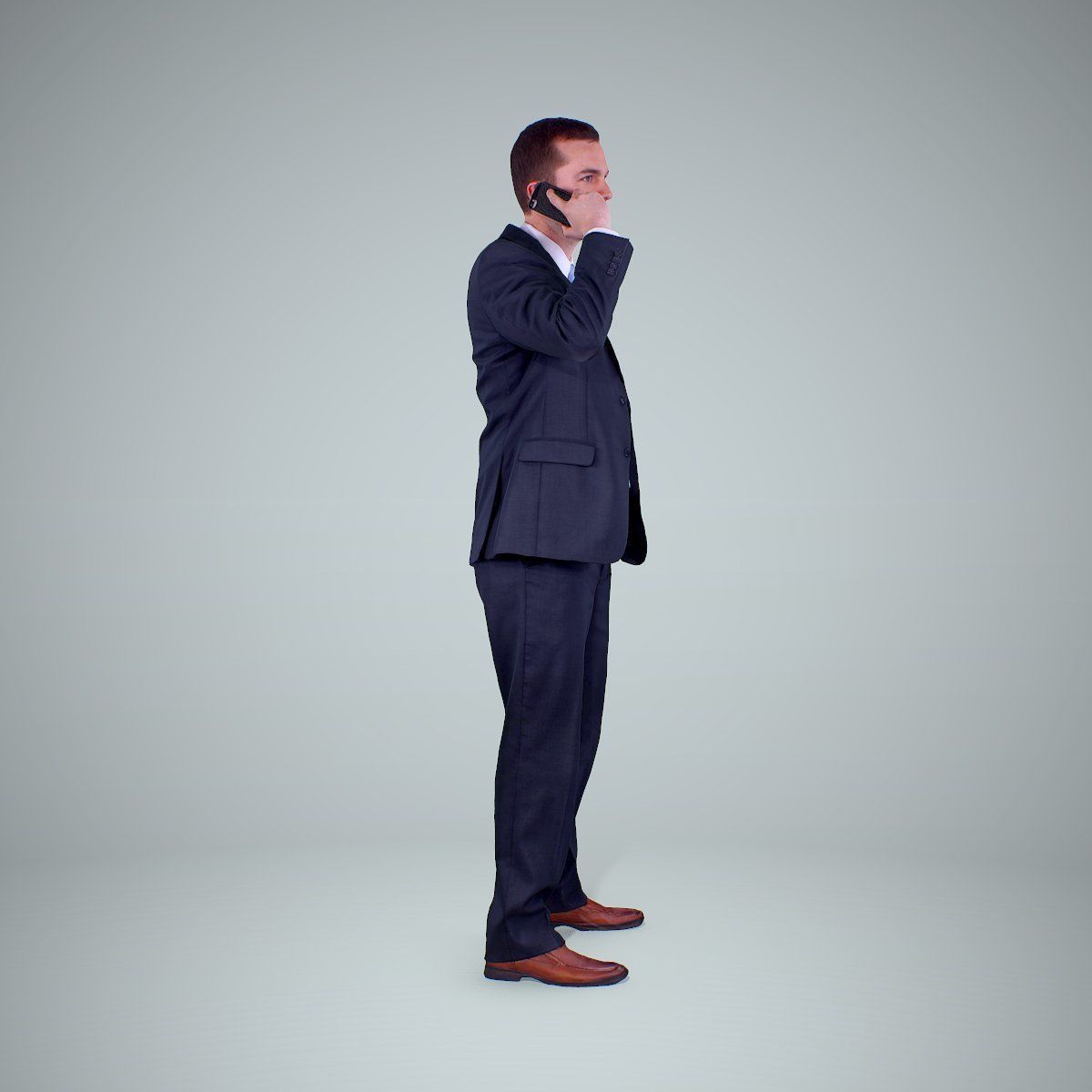 Business Man Talking with Phone BMan0205-HD2-O01P01-S 3D model_30