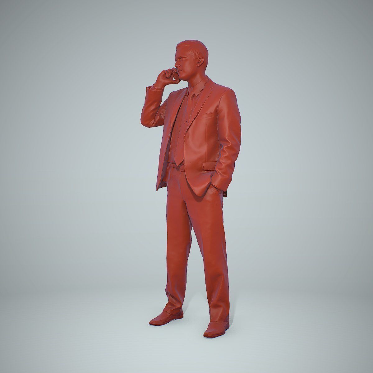 Business Man Talking with Phone BMan0205-HD2-O01P01-S 3D model_41