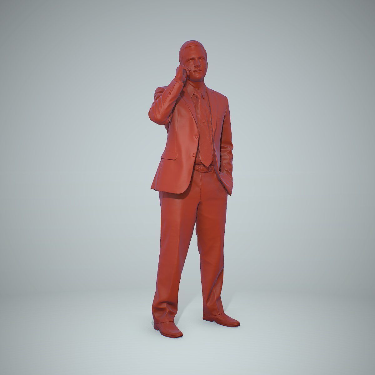 Business Man Talking with Phone BMan0205-HD2-O01P01-S 3D model_70