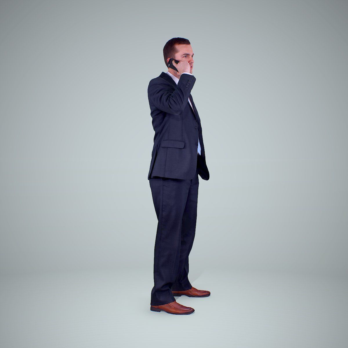 Business Man Talking with Phone BMan0205-HD2-O01P01-S 3D model_31