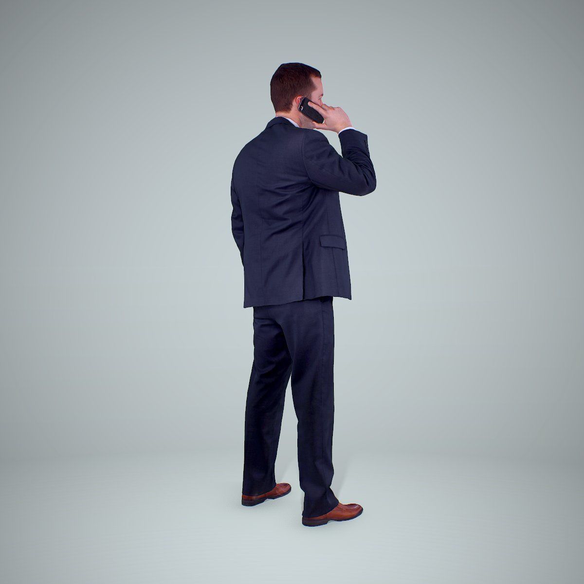 Business Man Talking with Phone BMan0205-HD2-O01P01-S 3D model_25