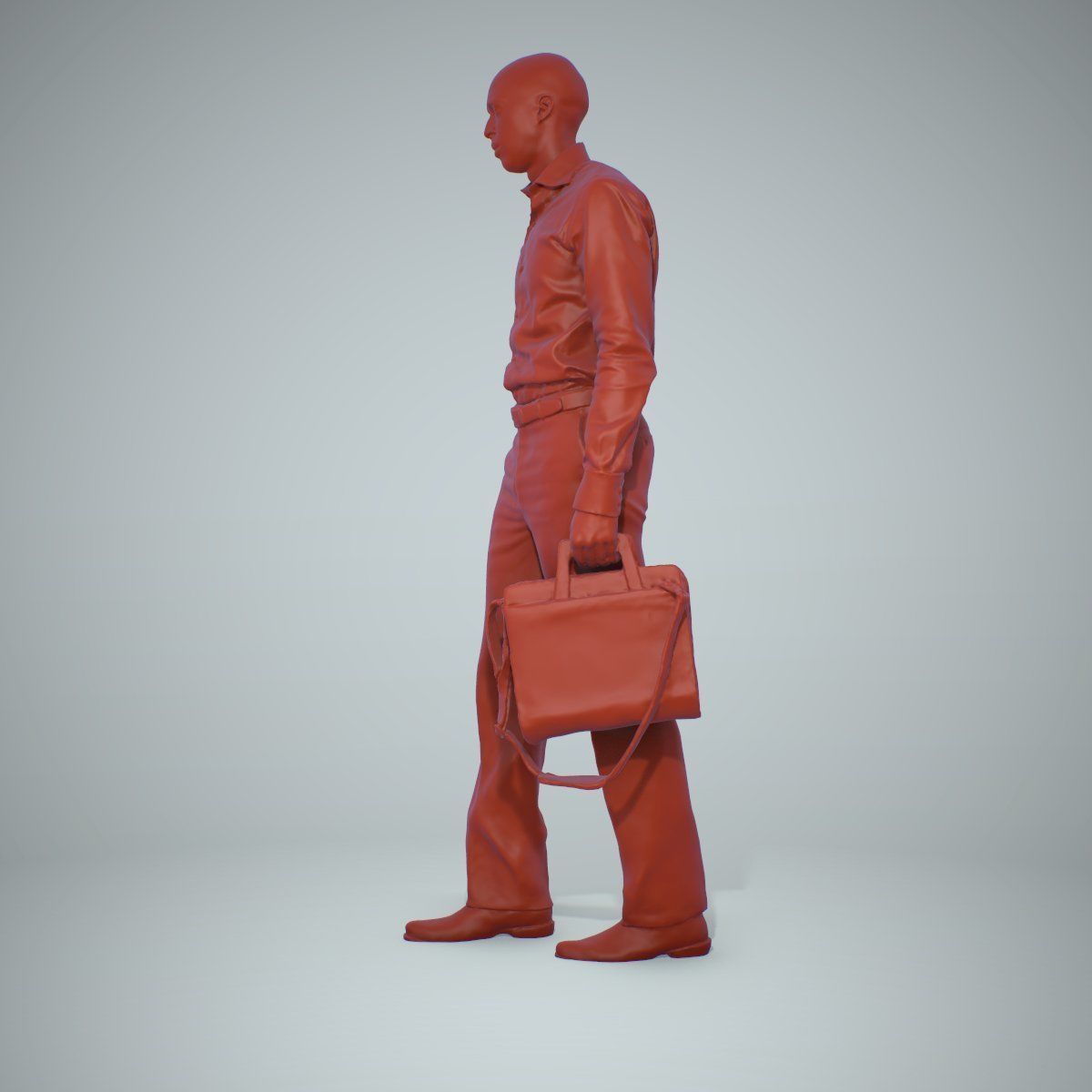 Business Man with Suitcase BMan0202-HD2-O02P02-S 3D model_43