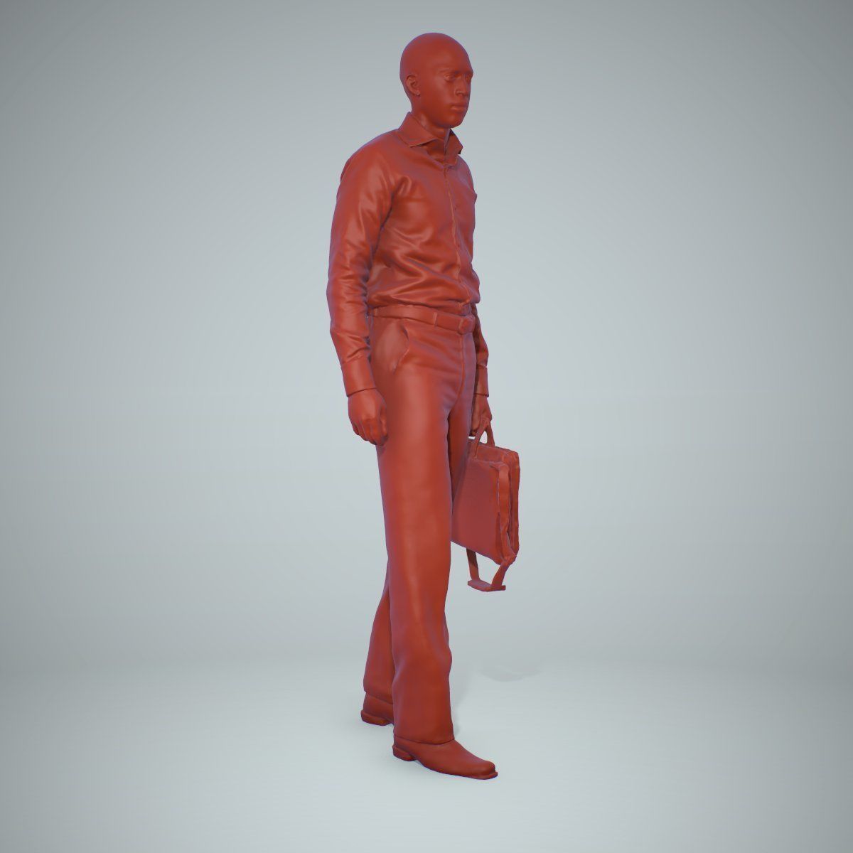 Business Man with Suitcase BMan0202-HD2-O02P02-S 3D model_66