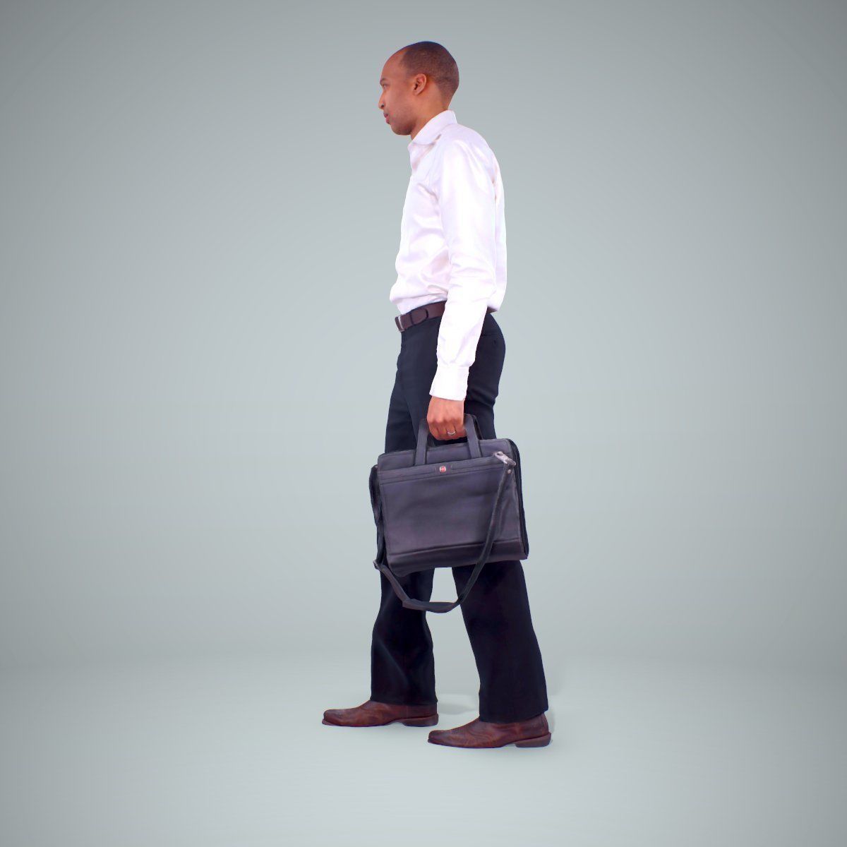 Business Man with Suitcase BMan0202-HD2-O02P02-S 3D model_9