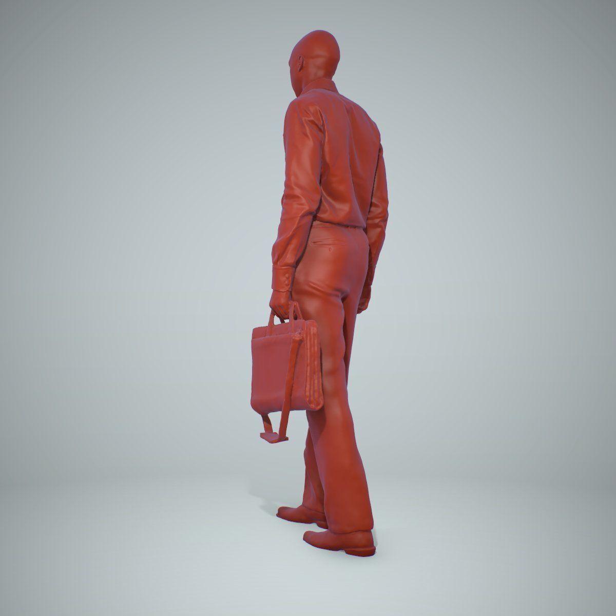 Business Man with Suitcase BMan0202-HD2-O02P02-S 3D model_48