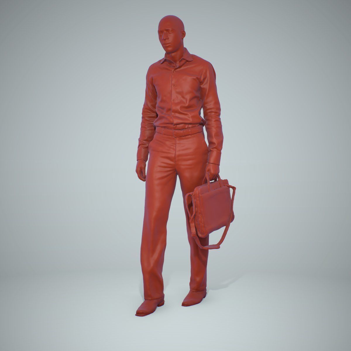 Business Man with Suitcase BMan0202-HD2-O02P02-S 3D model_37