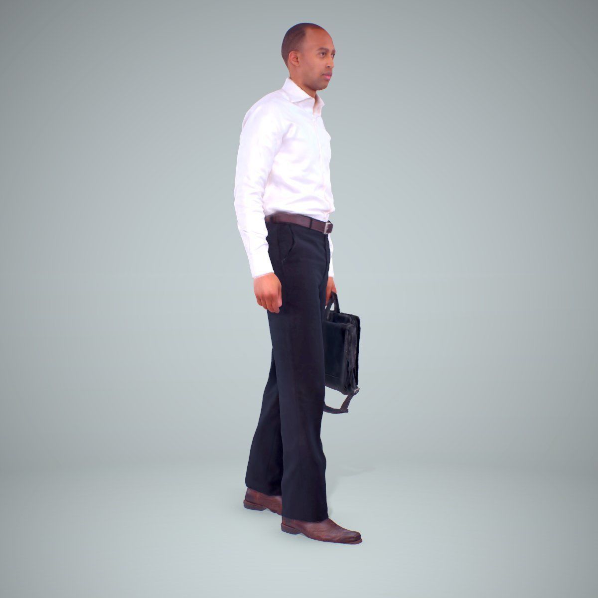 Business Man with Suitcase BMan0202-HD2-O02P02-S 3D model_30
