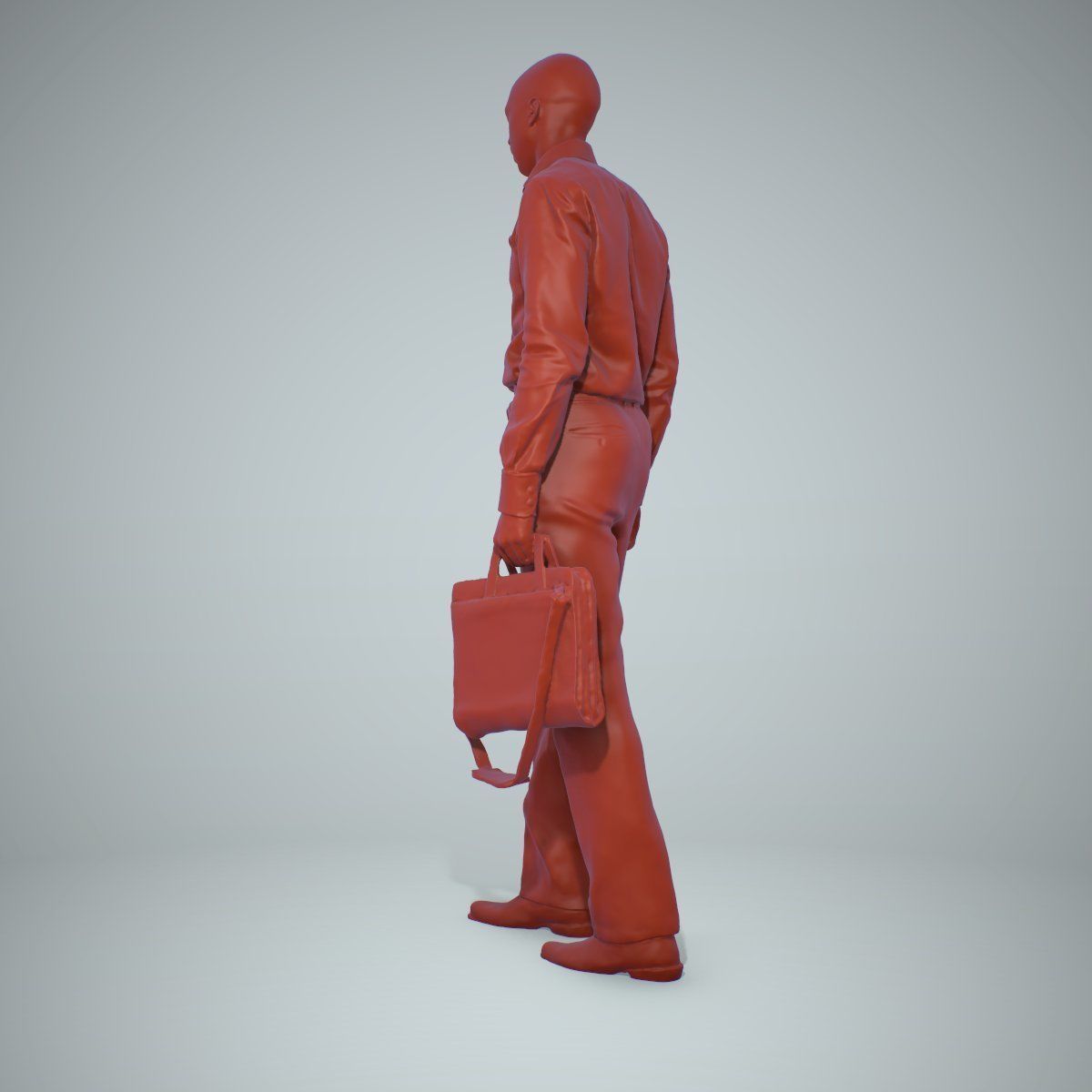 Business Man with Suitcase BMan0202-HD2-O02P02-S 3D model_47