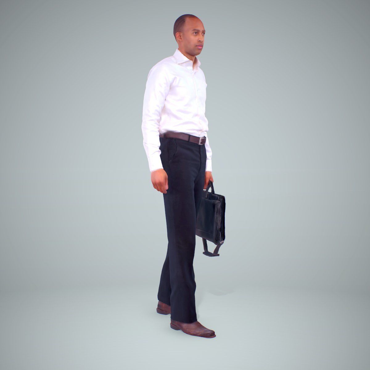Business Man with Suitcase BMan0202-HD2-O02P02-S 3D model_31