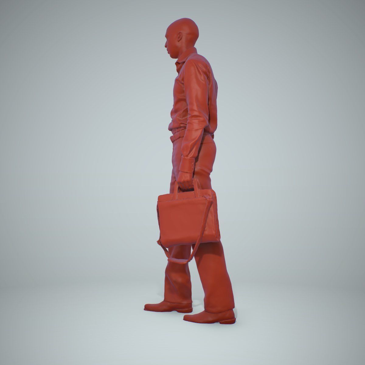 Business Man with Suitcase BMan0202-HD2-O02P02-S 3D model_45