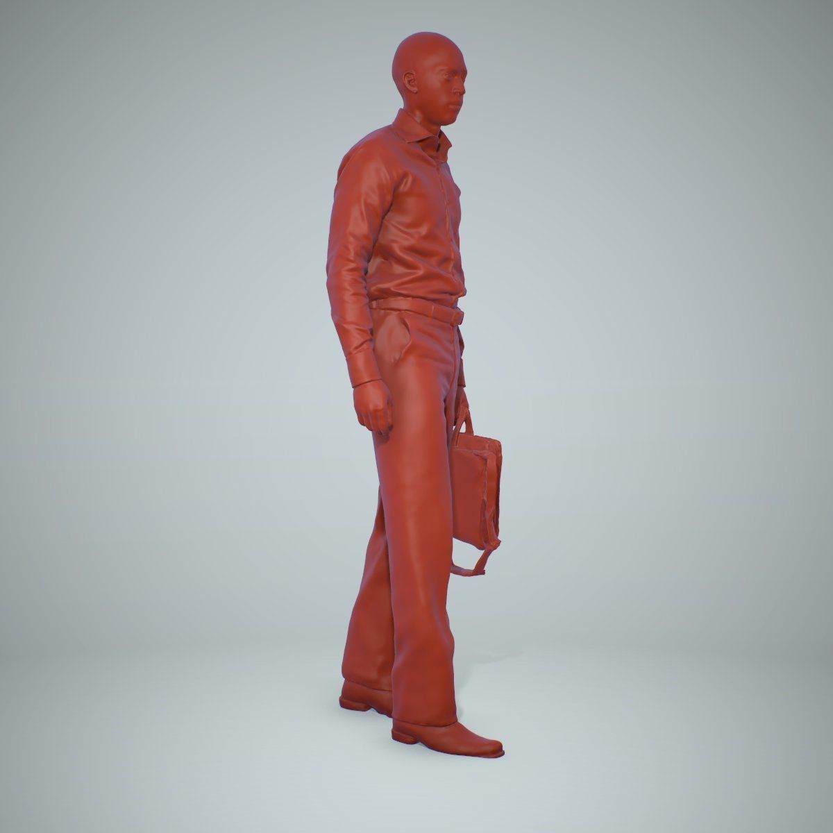 Business Man with Suitcase BMan0202-HD2-O02P02-S 3D model_65