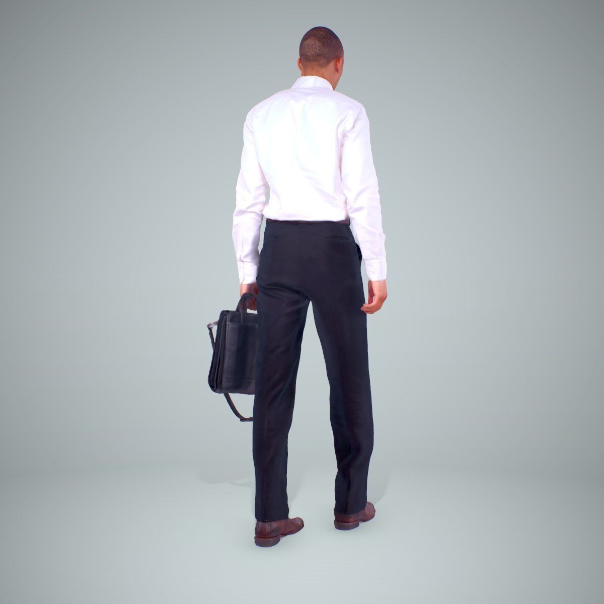 Business Man with Suitcase BMan0202-HD2-O02P02-S 3D model_20